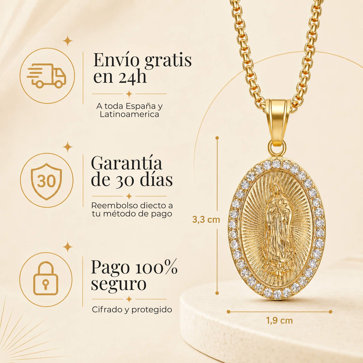 Collar de la Virgen María